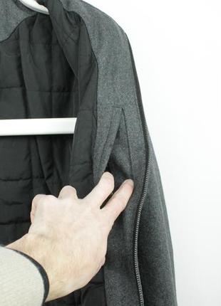 Крута шерстяна куртка бомбер h&m 9
