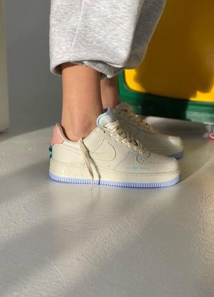 Жіночі кросівки nike air force 1 low utility cream1 фото