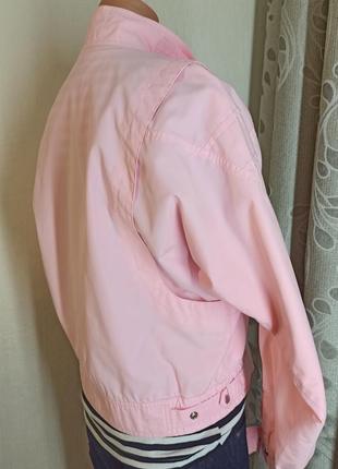 Ретро розовая курточка5 фото