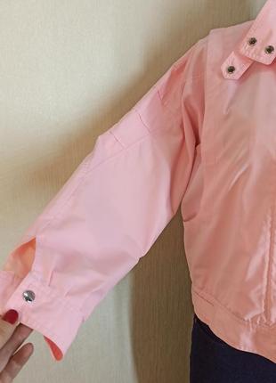 Ретро розовая курточка3 фото