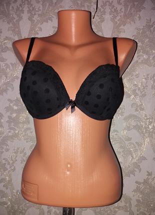 Брендовий бюстик з великим пушем 34с