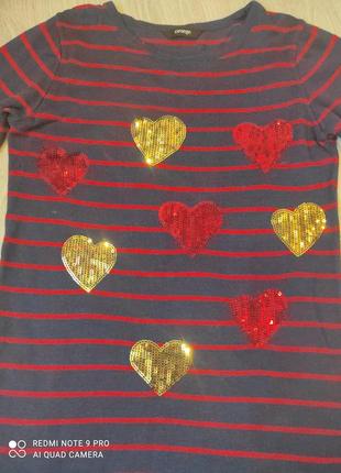 Платье туника george на 9-10 т. 3