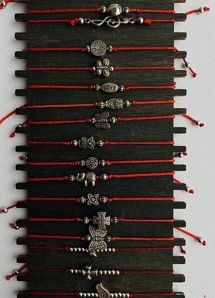 Червона нитка оберіг , браслет