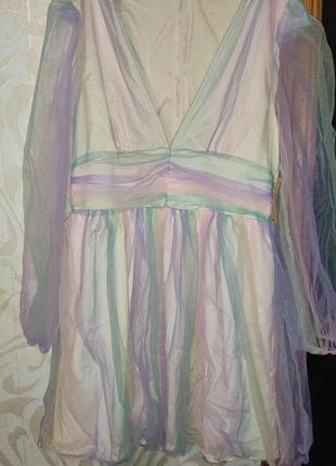 Новое нарядное платье, не одевалось