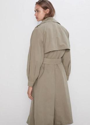Тренч / плащ zara 3