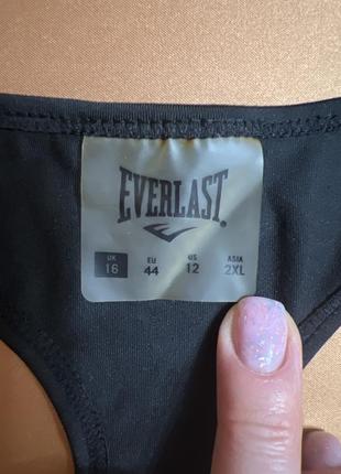 Чорний бодік з паралоном для спорту2 фото