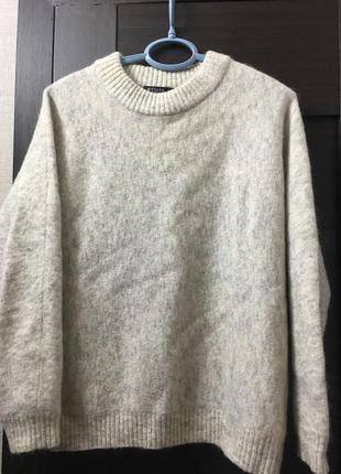 Мохеровый шерстяной свитер tiger скандинавское качество2 фото