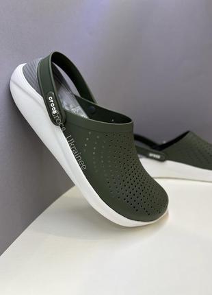 Чоловічі крокси хакі crocs khaki