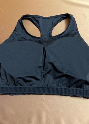 Чорний бодік з паралоном для спорту10 фото