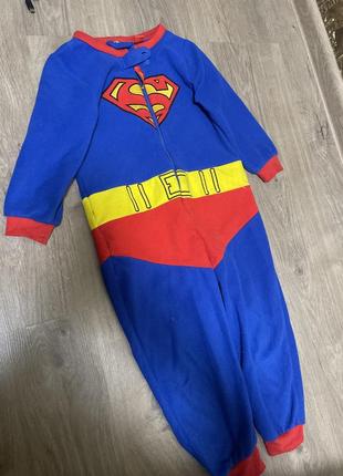 Пижама кигуруми супергерой supermen