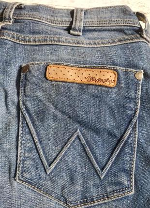 Брендові жіночі літні джинси wrangler stokes w26 l32 скінні4 фото