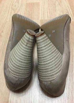 Туфли модельные zanon & zago натуральная кожа р.37-37,5 ст.24-24,5см