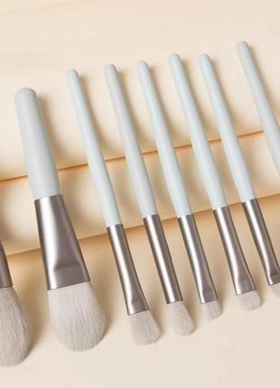 Набор кистей для макияжа 8шт. маленькие, дорожные.