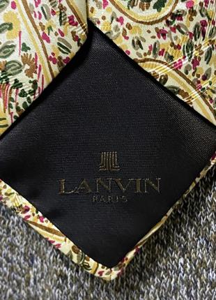 Мужской галстук lanvin оригинал5 фото