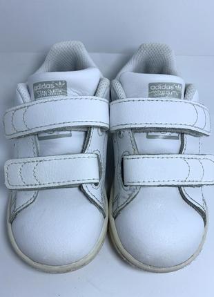 Кросівки шкіряні adidas stan smith2 фото