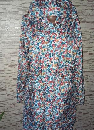 Легкая летняя ветровка-парка❤️размер l-xl.стан новой)