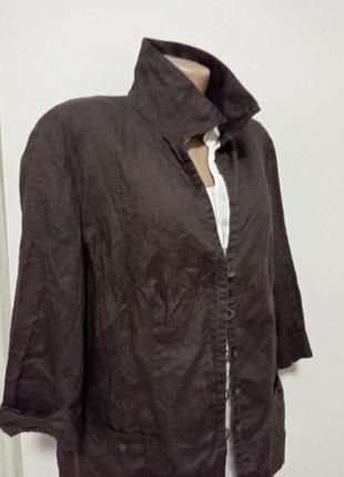 Льняной пиджак/известного бренда gerry weber/ оригинал3 фото