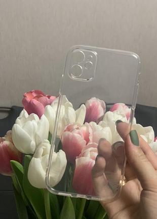 Чехол прозрачный на iphone 11