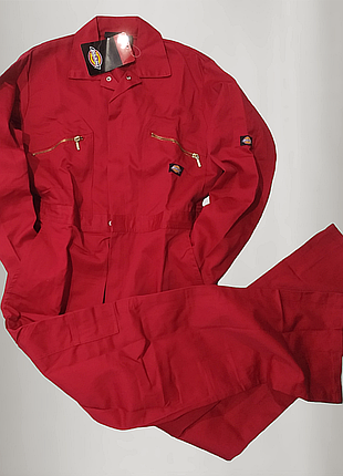 Комбінезон work dickies з довгими рукавами red 3