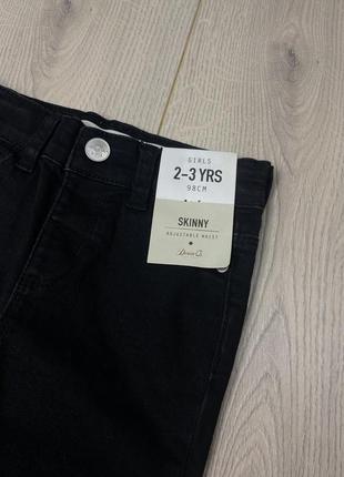Новые джинсы 2-3 года2 фото
