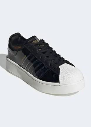 Жіночі кросівки на платформі adidas originals superstar bold, 39 розмір