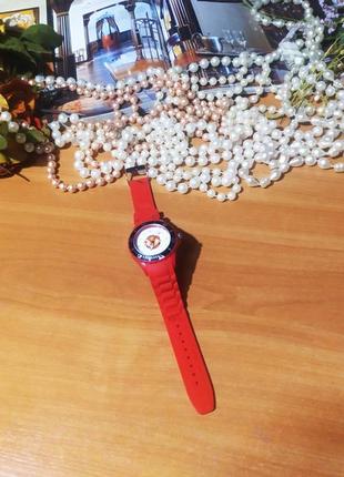 Мегаклассные стильные, красный наручные часы для мальчика manchester united новые1 фото