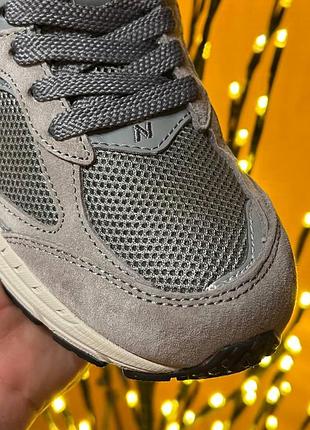 Чоловічі кросівки new balance 2002r grey black / smb4 фото