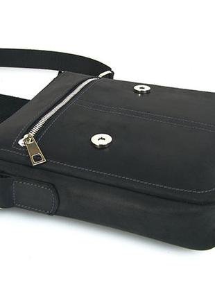Мужская удобная кожаная сумка повседневная мужская сумка сумка через плечо6 фото