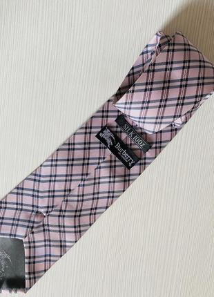 Мужской галстук из шелка burberry