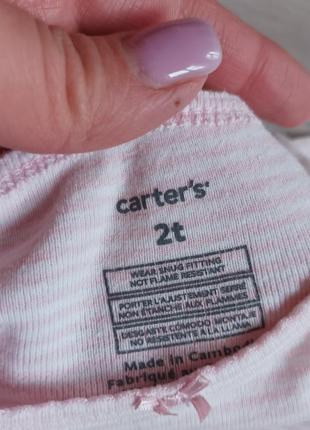 Пижама carter's, 2t3 фото