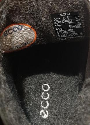 Демисезонные ботинки фирмы ecco (оригинал) 34 размер6 фото