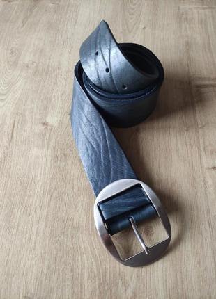 Шикарный женский широкий кожаный ремень  condotti , made in italy.  размер- 105.