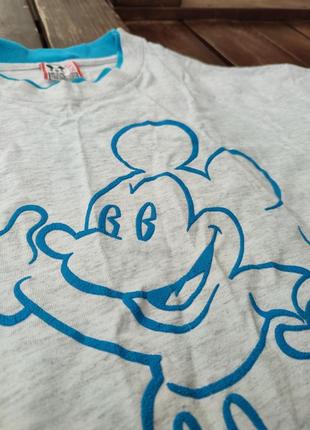 Винтажная оверсайз футболка disney designs 90х-00х годов walt disney mickey mouse made in usa сша3 фото