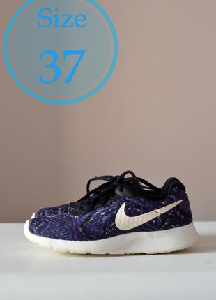 Женские кроссовки nike tanjun print running, (р. 37)