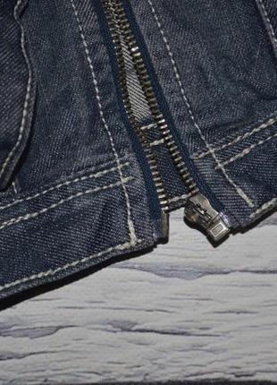 5 - 6 лет 118 см обалденный фирменный пиджак джинсовый курточка зара zara6 фото
