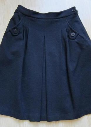 Юбка mango из плотного трикотажа, держит форму 38 м