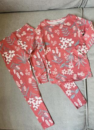 Пижама carter's для девочки костюм 3 года и 5 лет