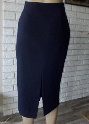 Длинная юбка по фигуре с высокой посадкой 10 - 124 фото