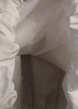 Красивое белоснежное платье blukids на 12 лет6 фото