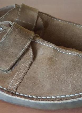 Добротные замшевые ботиночки! германия. оригиналы.