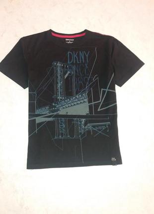 Брендовая футболка dkny s-m