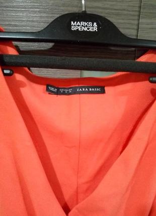 Продам брендовий плаття zara basic.3 фото