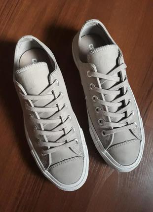 Кожаные кеды converse оригинал 24,5- 25 см2 фото