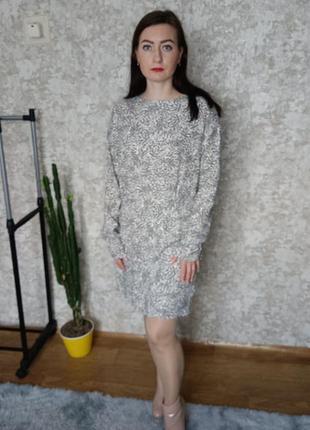 Платье в цветочный принт размер m l от h&amp;m5 фото