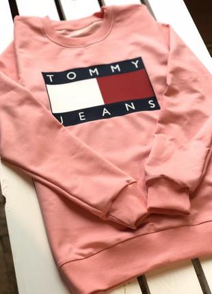 Свитшот tommy jeans все размеры / разные цвета2 фото