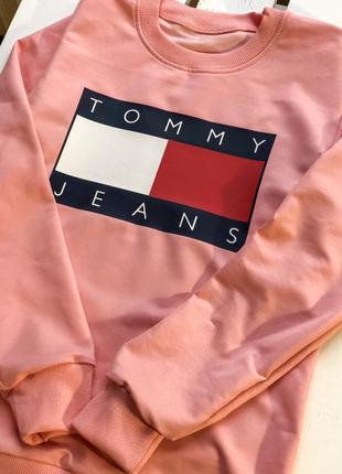 Свитшот tommy jeans все размеры / разные цвета5 фото