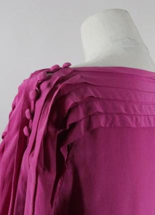 Блузка топ туніка шовк італія вінтаж плаття6 фото