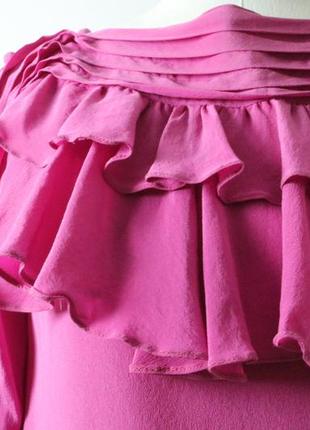 Блузка топ туніка шовк італія вінтаж плаття5 фото