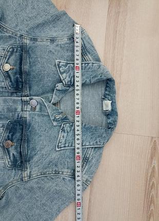 Джинсова куртка h&m 8