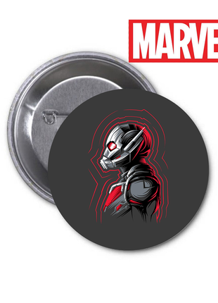 Значок marvel ant man марвел человек муравей